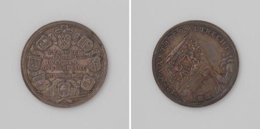 The Standard of the Company "The Black Servants" in Utrecht, Under the Command of Captain J. van Dam, Transferred to Mr. W. W. du Pon