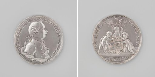 Inauguration of William V, Prince of Orange-Nassau, as hereditary stadtholder of the Netherlands