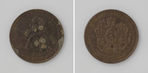 Inauguration of William V, Prince of Orange-Nassau, as hereditary stadtholder of the Netherlands