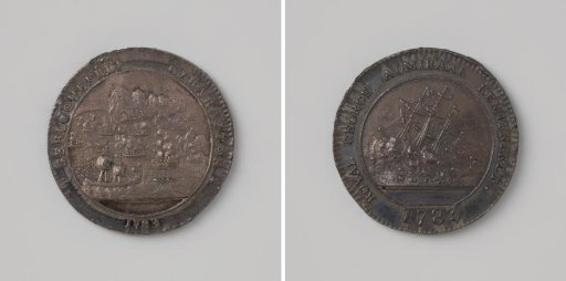 Siege of Gibraltar and the sinking of the ship Royal George of Admiral Richard Kempenfelt