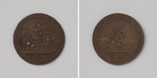 Siege of Gibraltar and the sinking of the ship Royal George of Admiral Richard Kempenfelt