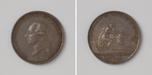 Death of Maximiliaan Julius Leopold, Duke of Brunswick, drowned in the Oder during floods