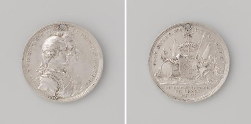 Occupation of Delfshaven, in honor of William V, Prince of Orange-Nassau and Wilhelmina of Prussia