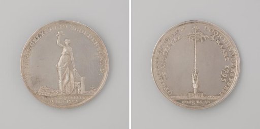 Revolution in Amsterdam and erection of the tree of liberty
