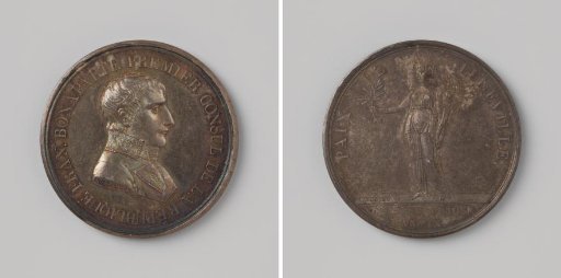 Peace of Lunéville, in honor of Napoleon Bonaparte, First Consul of France