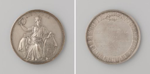 Society "Felix Meritis", medal awarded to Chretien du Bois by the Department of Drawing