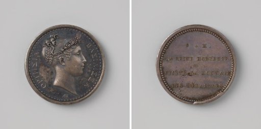 Planned visit of Hortense, Queen of Holland, to the Monnaie des Médailles in Paris