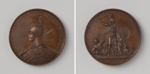 Amsterdam liberated from the French yoke by Alexander I, Tsar of Russia, after the victory at Leipzig