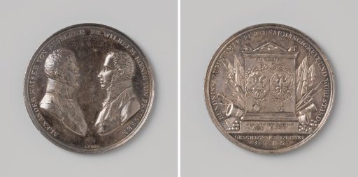 Treaty of Kalisch and Breslau, in honor of Alexander I, Tsar of Russia and Frederick William III, King of Prussia