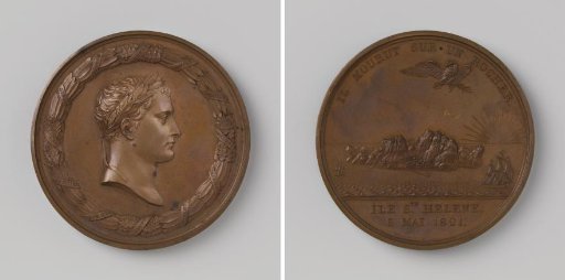 Death of Napoleon Bonaparte, died on St. Helena