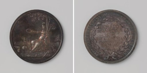Provincial Utrecht Society of Arts and Sciences, medal awarded to B.F. Suerman