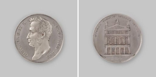 Exhibition of Industry in Brussels, in honor of Willem I Frederik, King of the Netherlands
