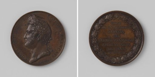 Conquest of the Citadel of Antwerp, in honor of Louis Philippe, King of the French