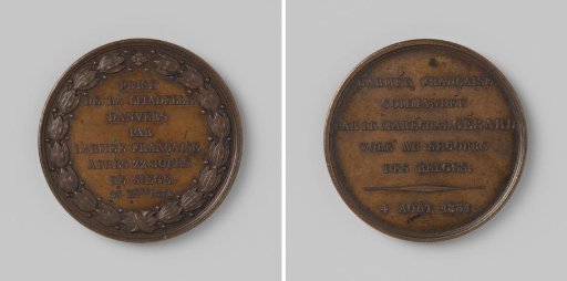 French Support During the Ten Days' Campaign and in the Conquest of the Citadel of Antwerp