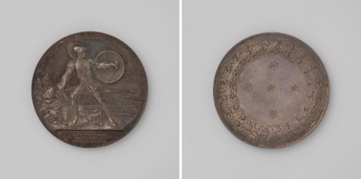 Defense of the Citadel of Antwerp, Medal Awarded to the Defenders of the Citadel and to the Crew on the Fleet on the Scheldt by the Committee of Gratitude in Amsterdam