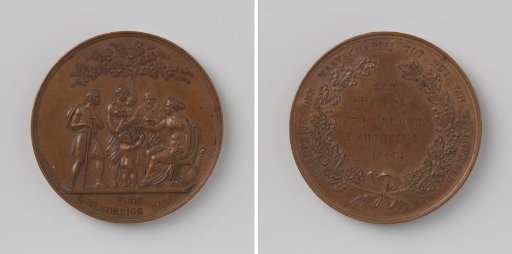 Society for the Benefit of the General Public, medal awarded to Antonie Stuyvenberg