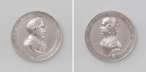 Jonkheer Johan Willem van Vredenburch and Jonkvrouwe Maria Adriana van Vredenburch, née van der Pot