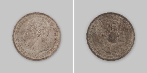 Marriage of Leopold Louis Philip Mary Victor, Hereditary Prince of the Belgians, and Marie-Henriette, Princess of Austria, in honor of Leopold I, King of the Belgians
