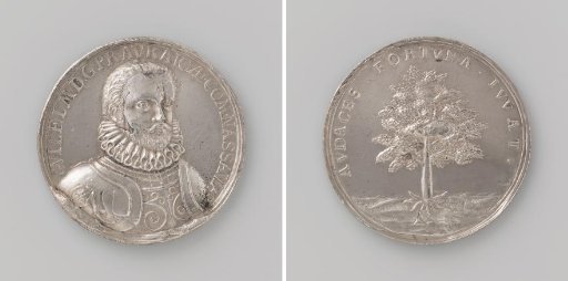 Promotion with cap and medal by the burgomasters of Leiden to those who succeeded at the University