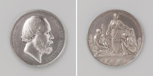 William III, King of the Netherlands, in recognition of his support during the flood disaster