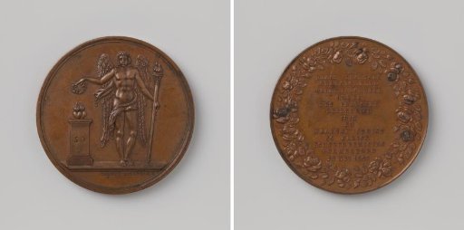 Fiftieth Wedding Anniversary of Klaas Brantjes, Member of the Garde d'Honneur under the French Empire, and Maartje Stuijt in Purmerend