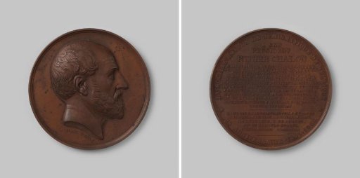Twenty-fifth anniversary of the Societe Royale de Numismatique de Belgique, in honor of president Renier Chalon