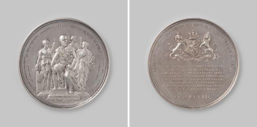Twenty-fifth anniversary of the reign of William III, King of the Netherlands