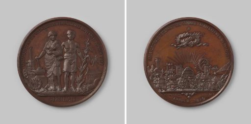 International competition of certain manufactures and tools, during the exhibition of Dutch and colonial industry in Arnhem, medal awarded to the board and jury