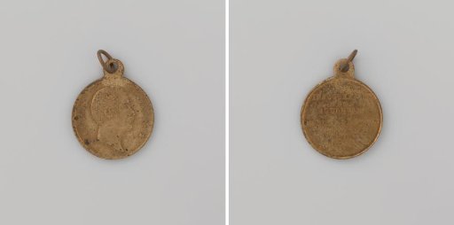 Inauguration of the Boulevard Eugene, medal with a bust of Eugene de Beauharnais, Viceroy of Italy
