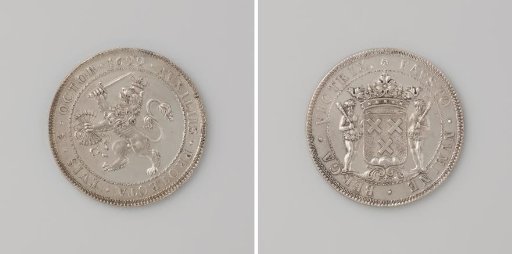 Relief of Bergen op Zoom by Maurice, medal awarded to the chief officers