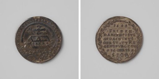 Medal Commemorating the Peace of Münster, Celebrated at Regensburg