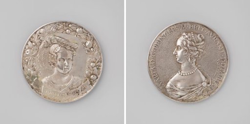 William III, Prince of Orange-Nassau and his mother Mary of England