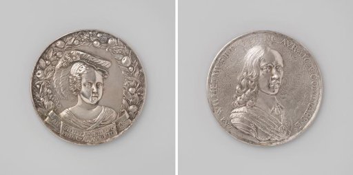 William III, Prince of Orange-Nassau and his father William II