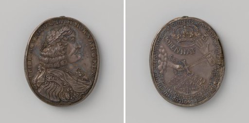 Attack of the Swedes on Copenhagen and the Peace of Copenhagen between Denmark and Sweden, in honor of Frederick III, King of Denmark