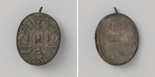 Attack of the Swedes on Copenhagen and the Peace of Copenhagen between Denmark and Sweden, in honor of Frederick III, King of Denmark