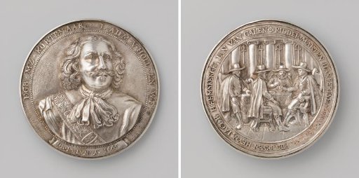 Egbert Kortenaer, Lieutenant-Admiral of Holland and West Friesland, fallen in the Battle of Lowestoft