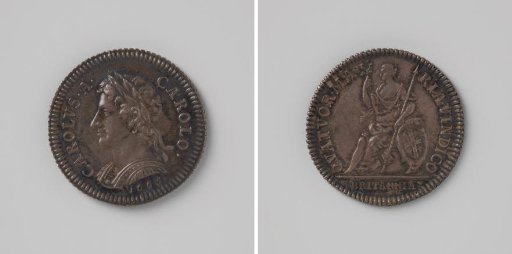 Half-shilling coin of Charles II of England, Lord of the Sea