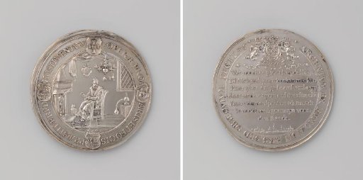 Collection of the special hearth money in Leiden to finance the war against England