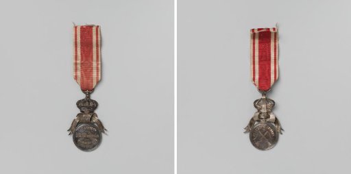 Royal Archery and Musketry Society Claudius Civilis in Amsterdam, medal awarded to J.D. Wessels