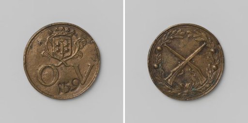 Haarlem Civic Guard, Shot Medal of the Orange Banner with no. 159