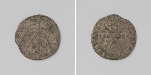 Civic Guard of Utrecht, medal granting the guardsmen the right to a can of wine