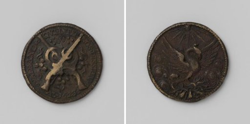 Confraternity of the Noble Company of St. George in Middelburg, civic guard medal no. 80