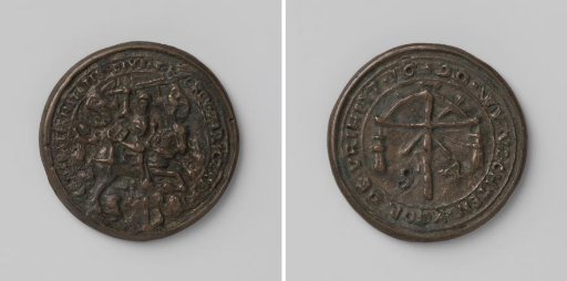 Confraternity of St. George in Zierikzee, civic guard medal no. 54