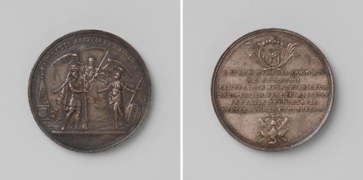 First Centenary of the 'Ridderlijke Confrerie van de Handbussche' in Delft, King's Medal Awarded to Volkert Melchior van Goens, the Hundredth Captain