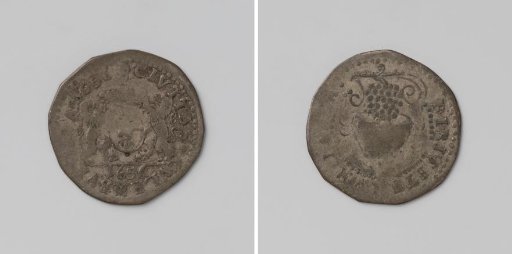 Civic guard of Culemborg, medal granting the right to a can of wine