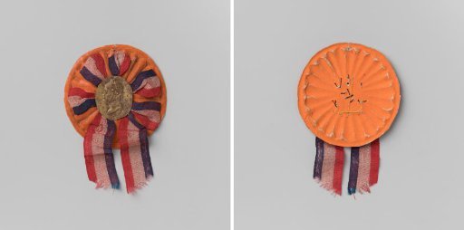 Willem II, King of the Netherlands, wearing insignia, probably on the fiftieth anniversary of the Battle of Waterloo