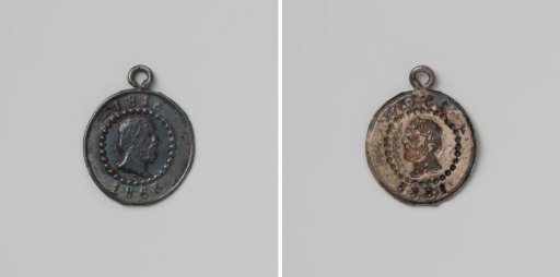 Fiftieth Anniversary Celebration of the Independence of the Netherlands, Medal with Bust of William III, King of the Netherlands