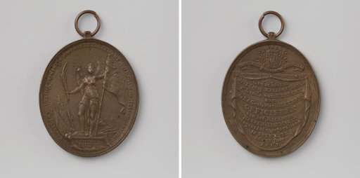 Fight at Soestdijk, transfer of the standard by the States of Utrecht to the officers