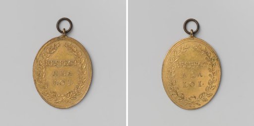 French Court, Medal with 'Respect a la Loi'