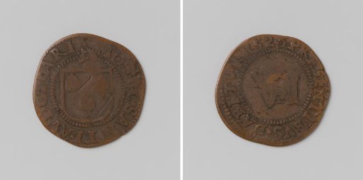 Church of St. Omer, communion medal with no. 6